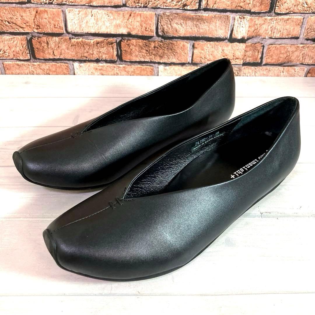 極美品■yuko imanishi+■フラットシューズ✨Vカット セレモニー