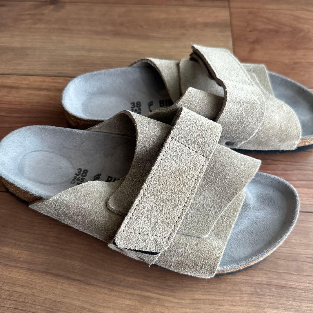 新品未使用BIRKENSTOCK ビルケンシュトック　サンダル38 24.5㎝