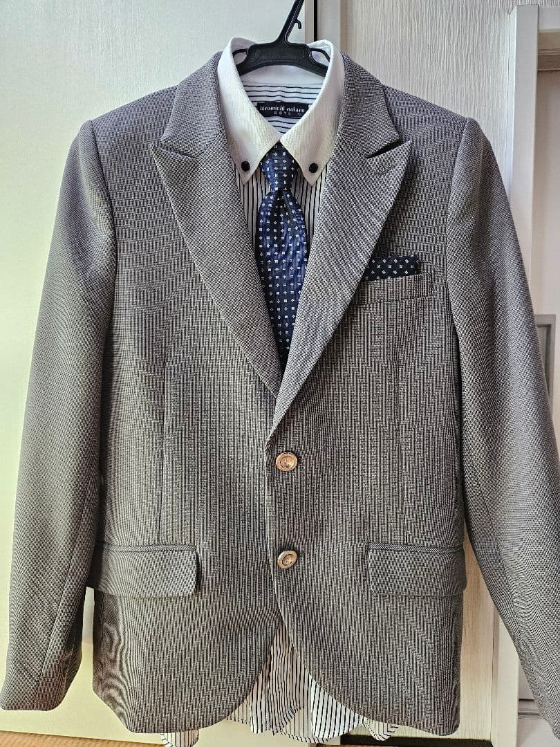 160cm　卒服　ヒロミチナカノ　卒業式　フォーマル　スーツ　160A　男児