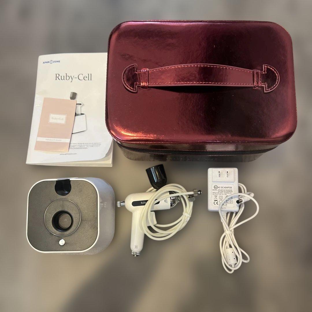 Ruby-Cell 美顔器 ホワイト ケース付き