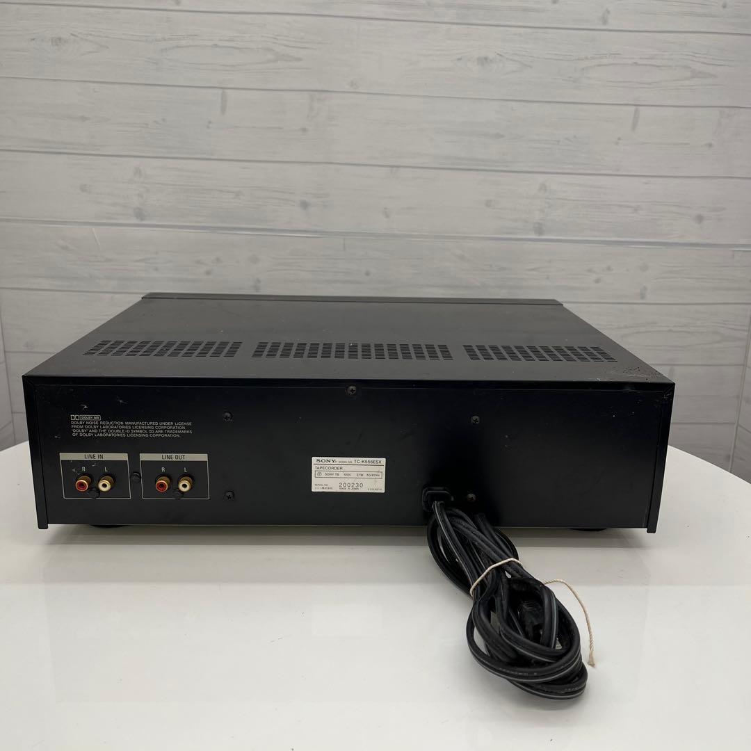 専用 Sony SONY TC-K555ESX ステレオカセットデッキ
