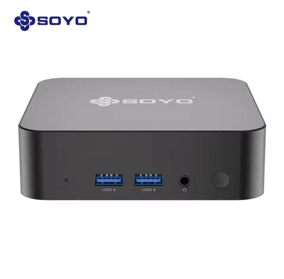 【新品】SOYO M4 Pro ミニPC 16GB+512GB WiFi6