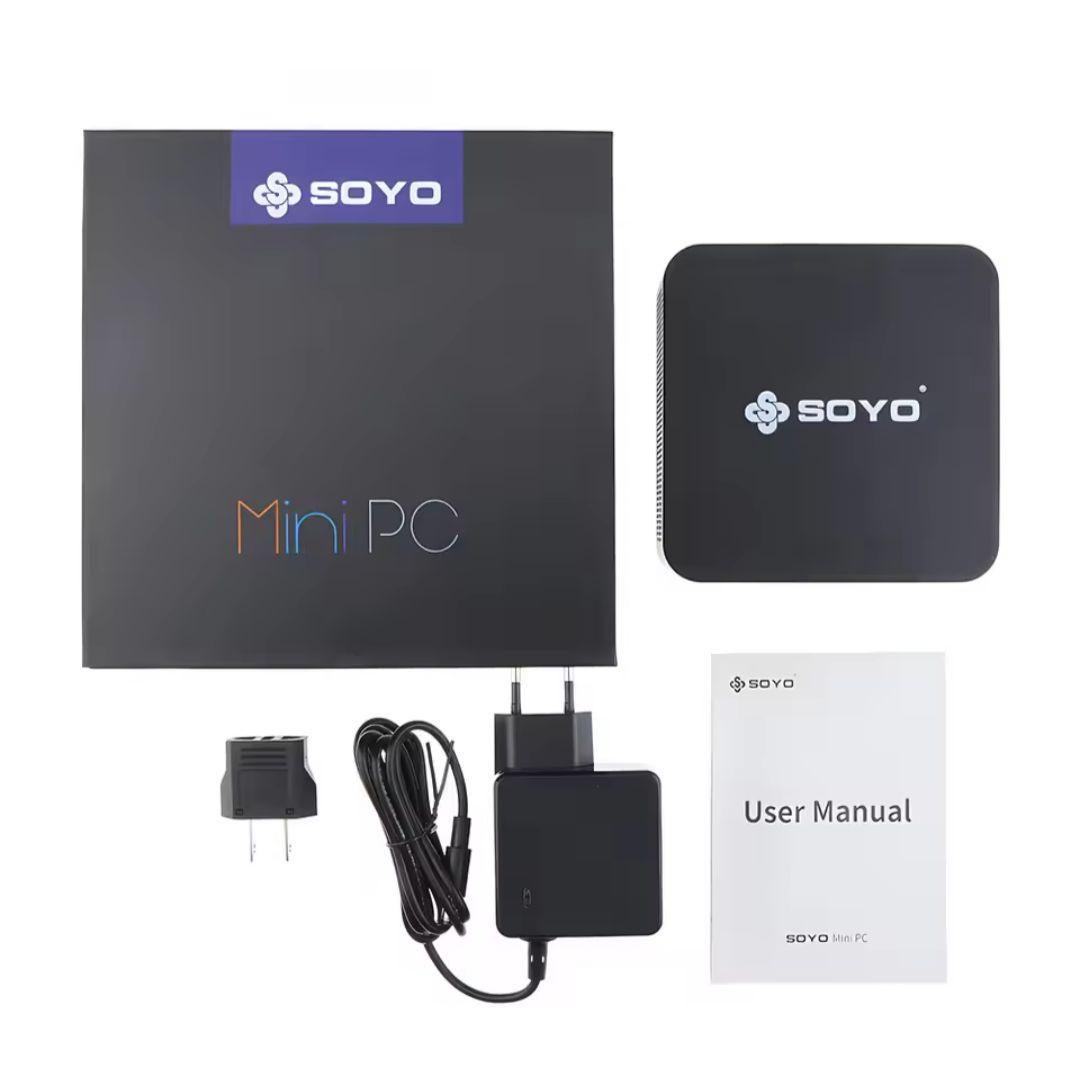 【新品】SOYO M4 Pro ミニPC 16GB+512GB WiFi6