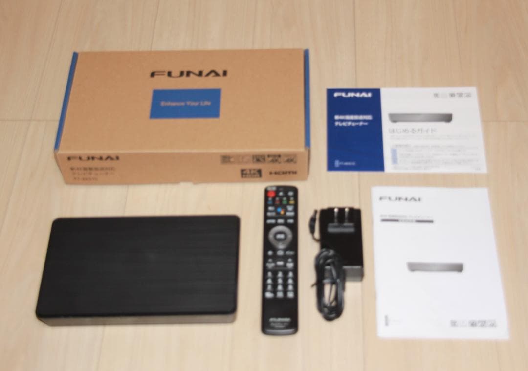 FUNAI 新４K衛星放送　テレビチューナー　FT-4KS10