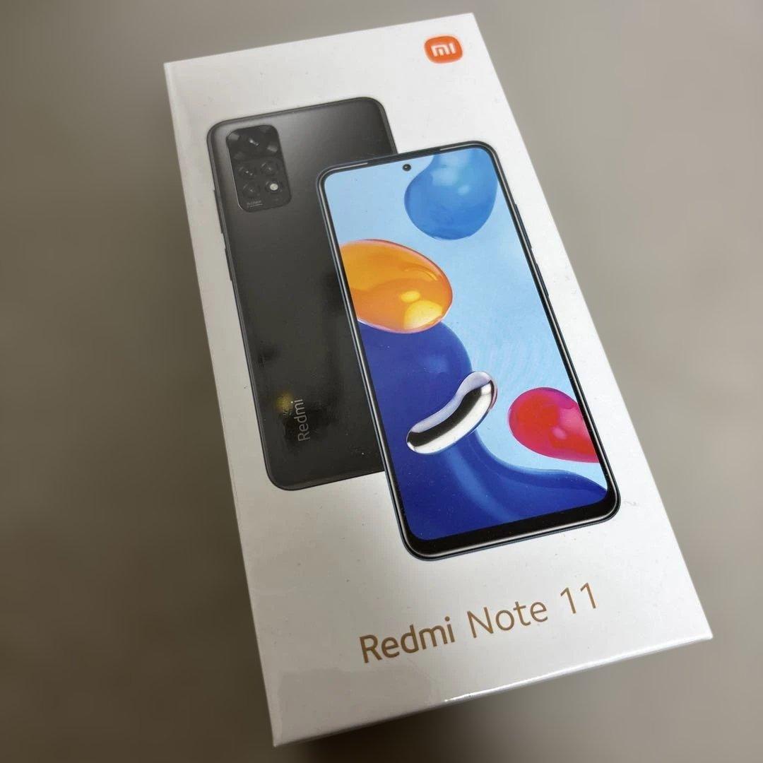 スマートフォン本体 Xiaomi Redmi Note 11 4GB RAM 64GB