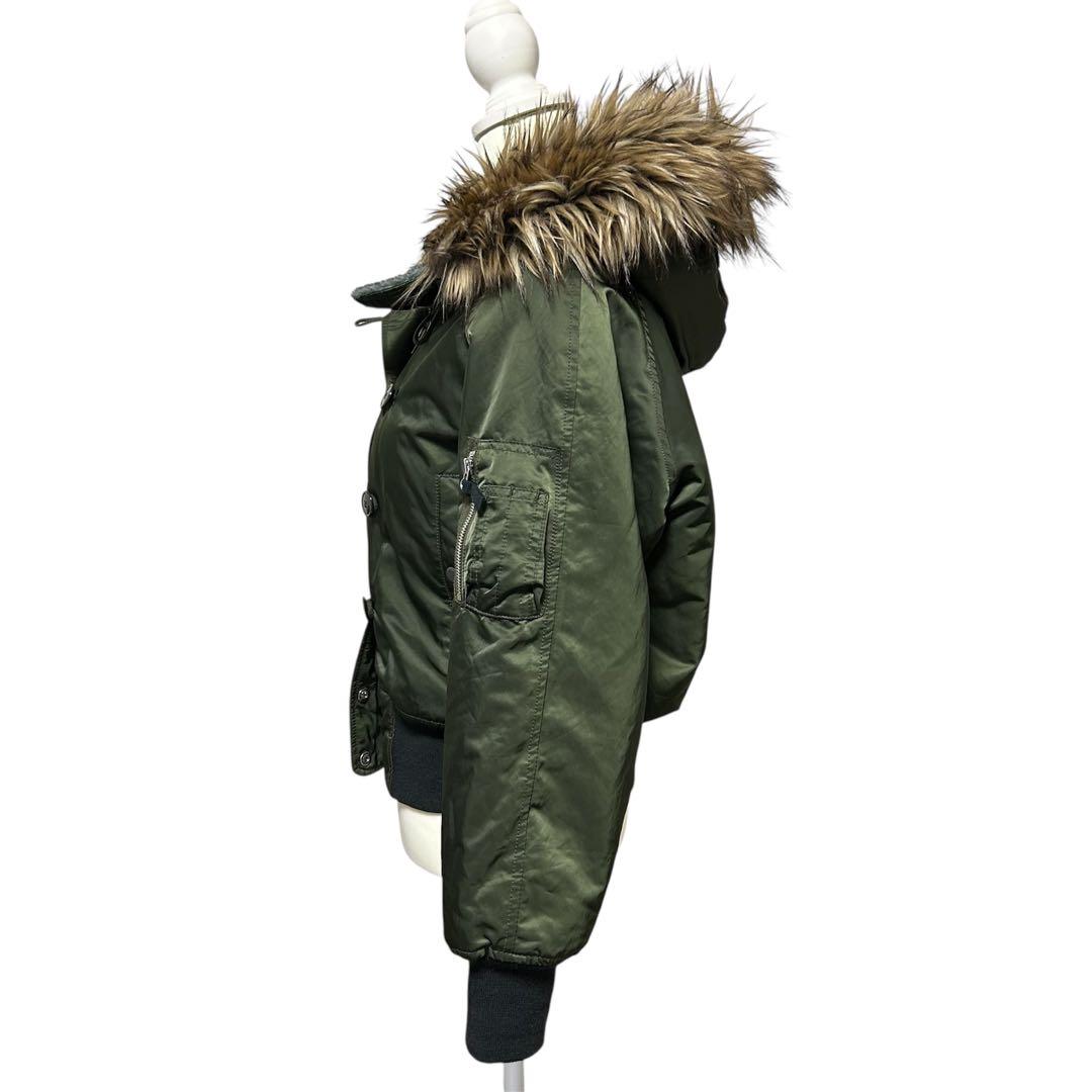 GAP n2b y2k fairygrunge モッズコート ミリタリー ファー