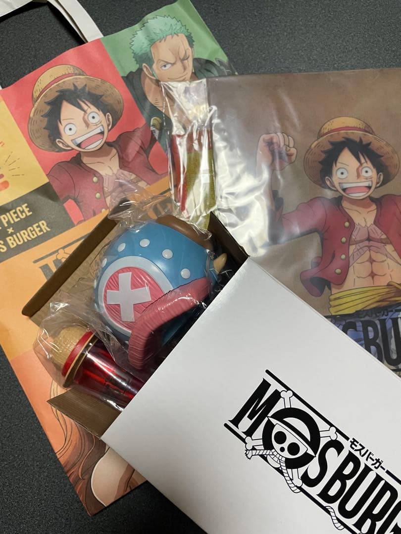 ONE PIECE モンキー・D・ルフィ カード　モスバーガー福袋P-080