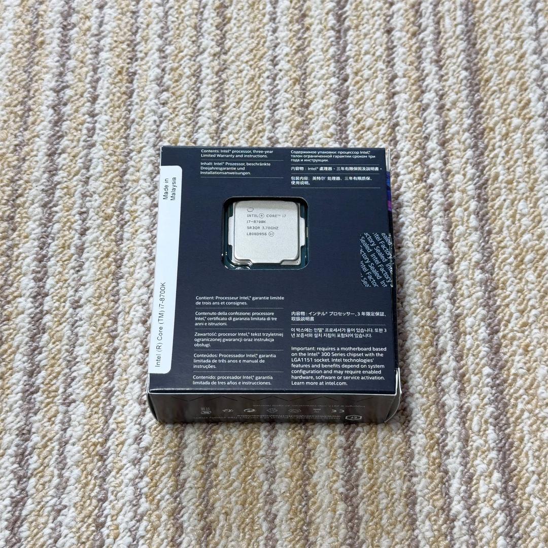 INTEL インテル CPU i7-8700K LGA1151