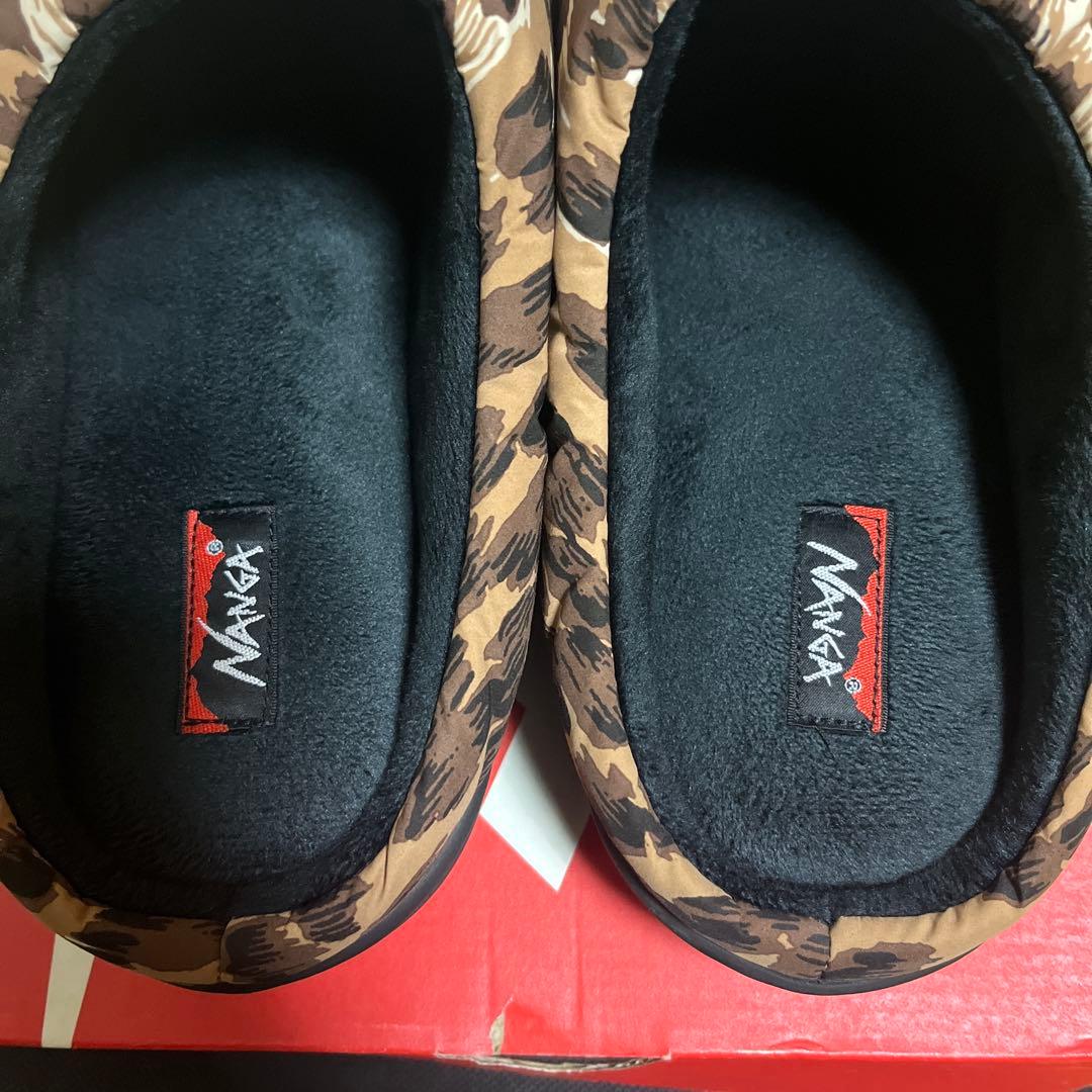 wacko maria×Nanga レオパードウィンターサンダル