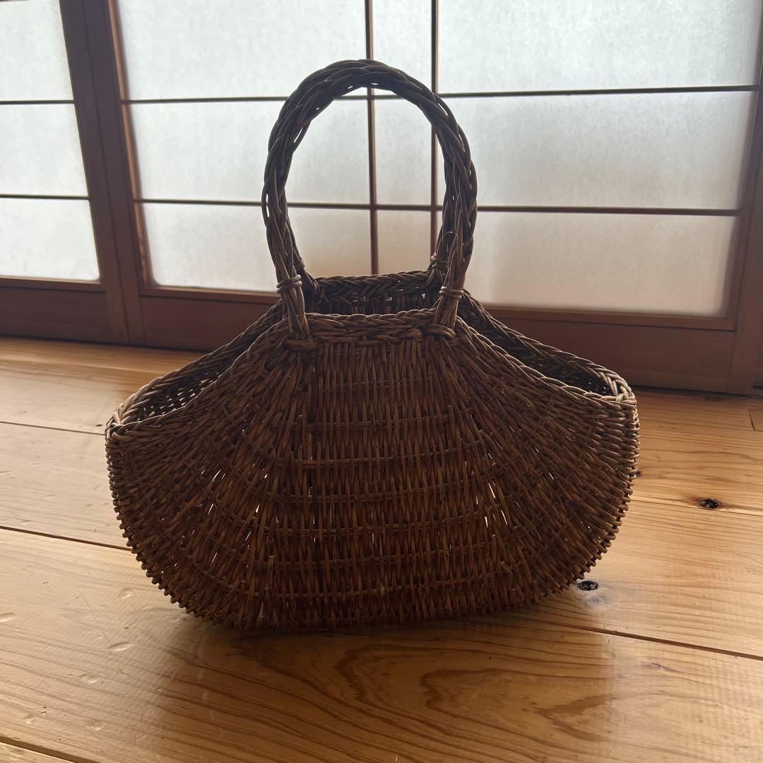 青森　あけび　かご　かごバッグ　松野屋