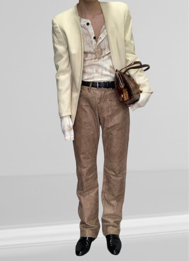 【EMPORIO ARMANI】NO COLLAR JACKET 281T