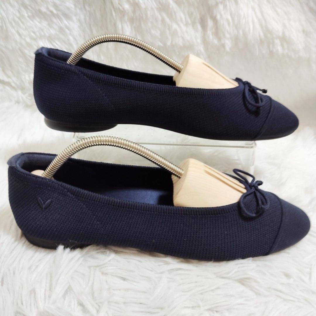 美品！ビバイア VIVAIA ティアナ 最終価格 38/24cm ネイビー