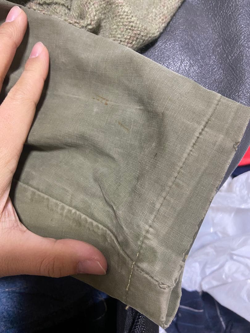 40s vintage US.NAVY レインデッキパーカー