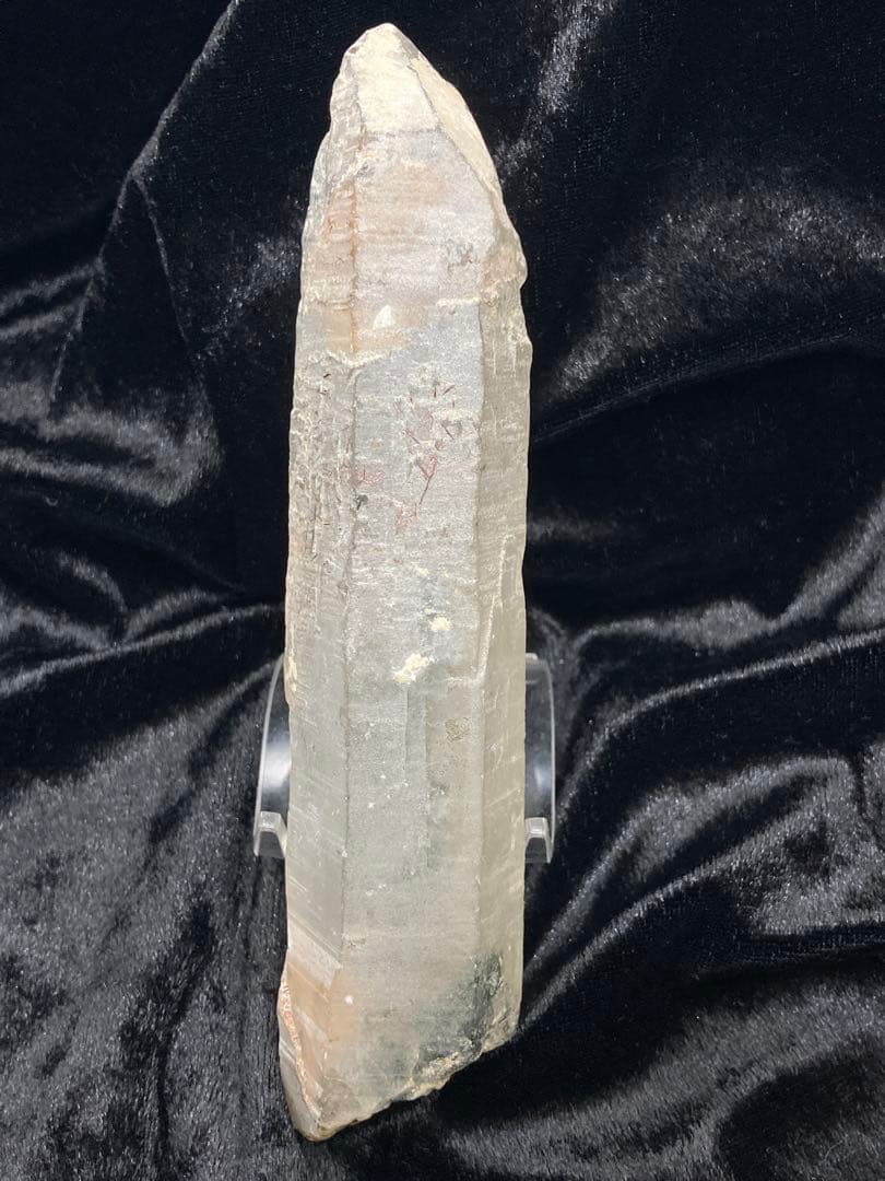 ブラウンルチル 共生 水晶 ヒマラヤ産 希少 クローライト ガーデンクォーツ