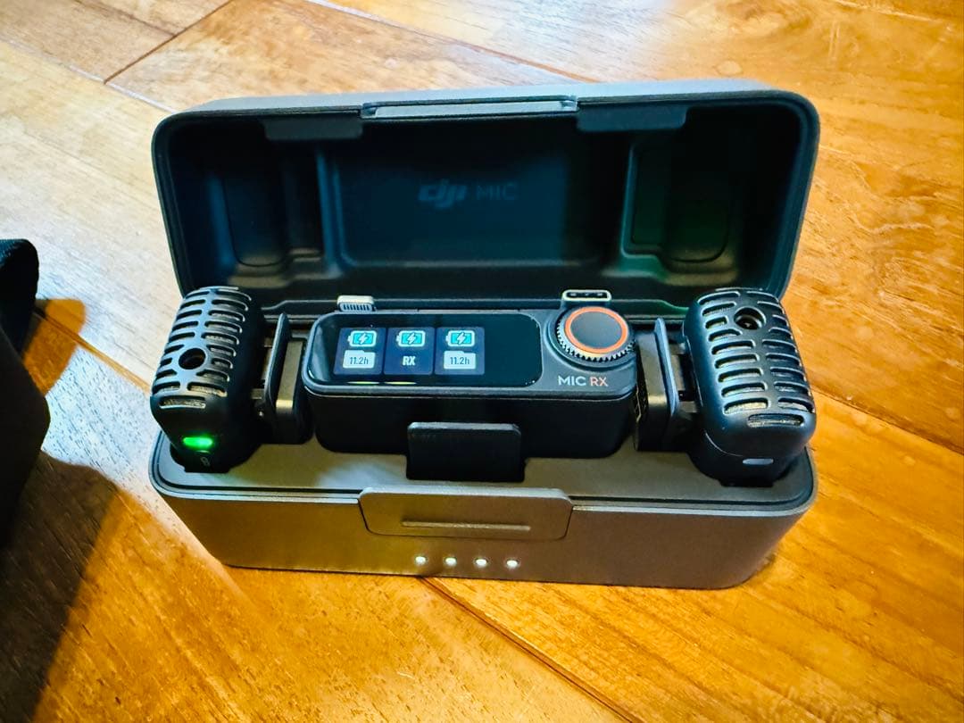 DJI MIC2 フルセット 使用頻度少ない