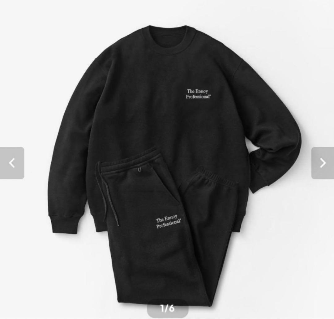 トップス ENNOY PROFESSIONAL CREW SWEAT SET UP XL
