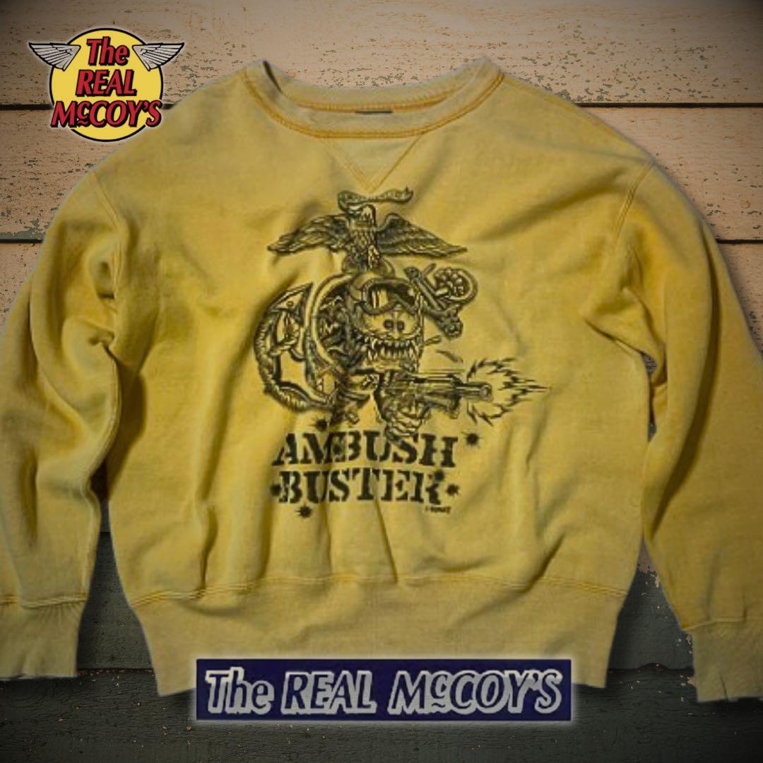 『レア◎』The REAL McCOY'S(旧マッコイ)ヴィンテージスウェット