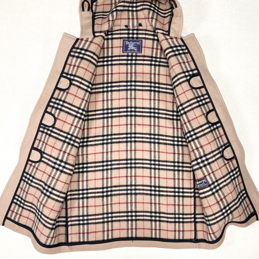 美品✨ Burberrys ダッフルコート ノバチェック 英国製 ベージュ XL