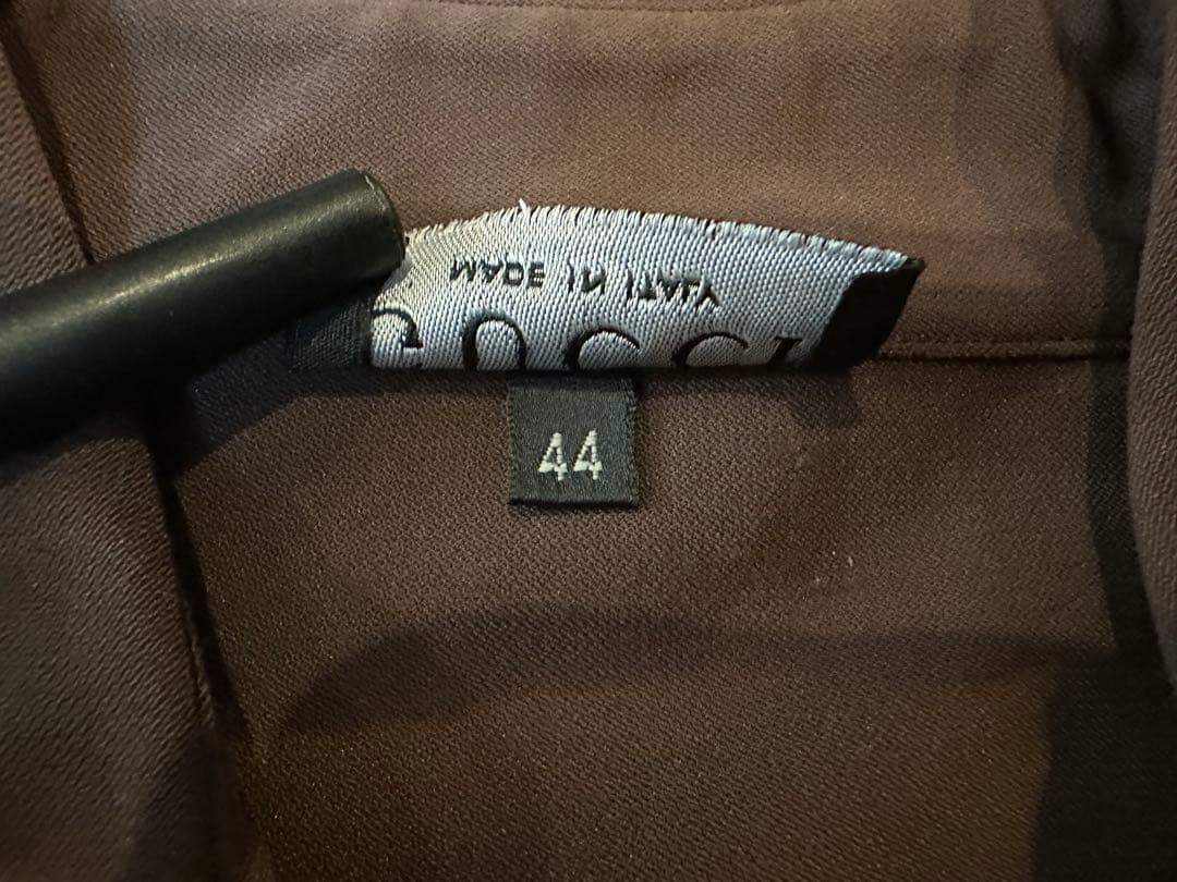 GUCCI トムフォード期 ストレッチ素材 長袖 シャツジャケット グッチ