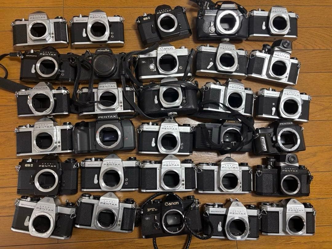 フィルムカメラセット フィルムカメラ ジャンク ３０台 処分価格 ❶