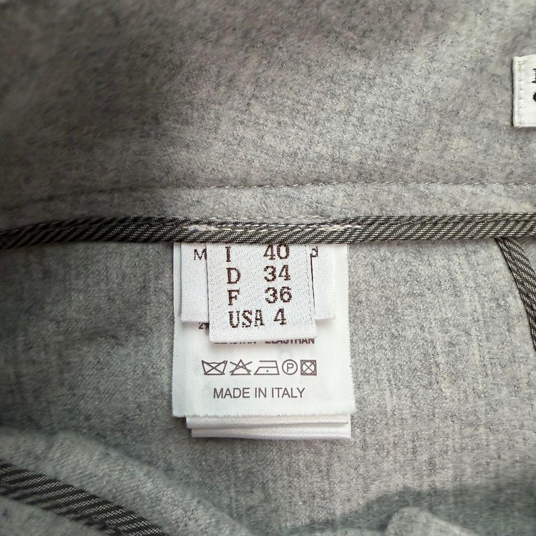 最高級定価約20万　ブルネロクチネリ　カーゴパンツ　スラックス　ウール　イタリア