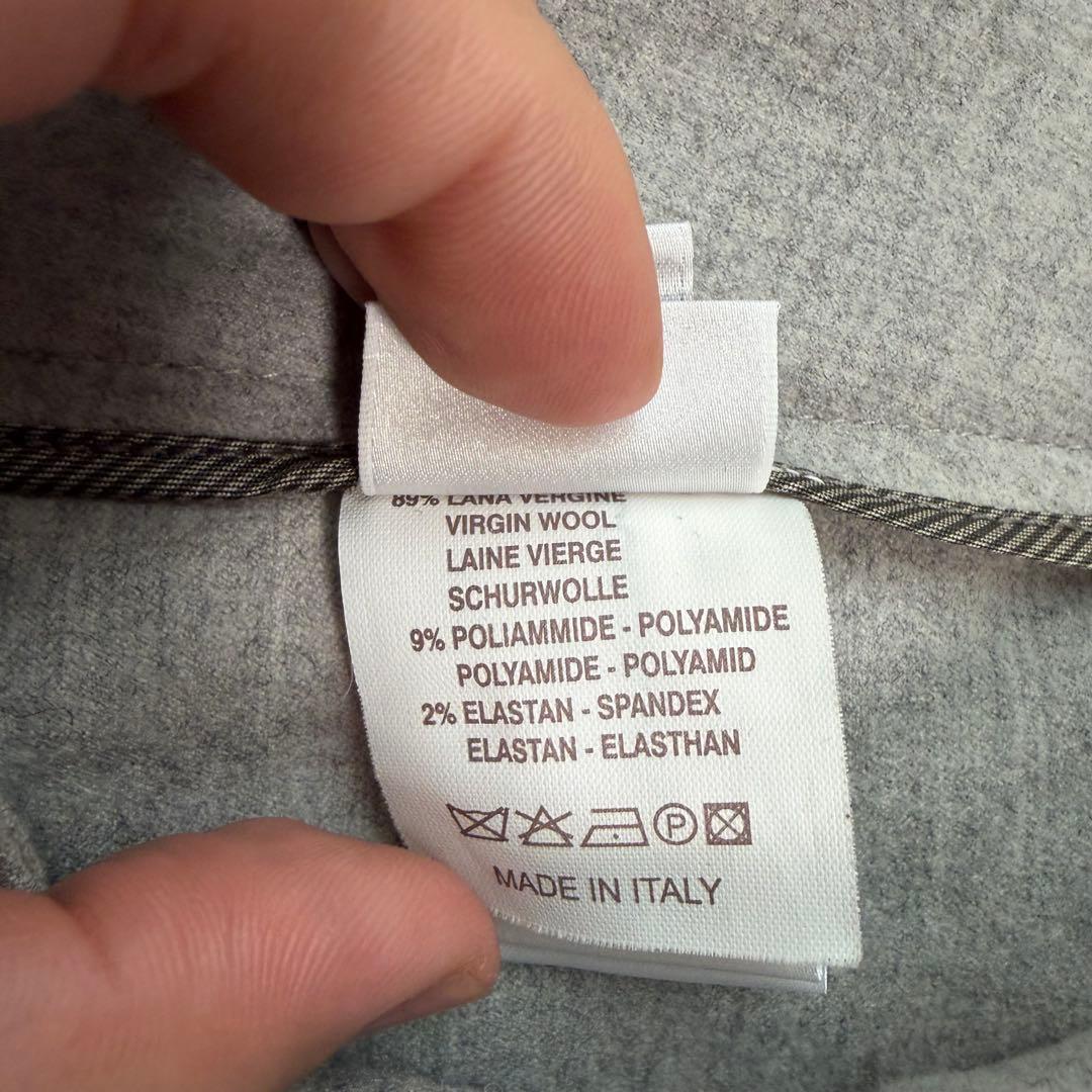 最高級定価約20万　ブルネロクチネリ　カーゴパンツ　スラックス　ウール　イタリア