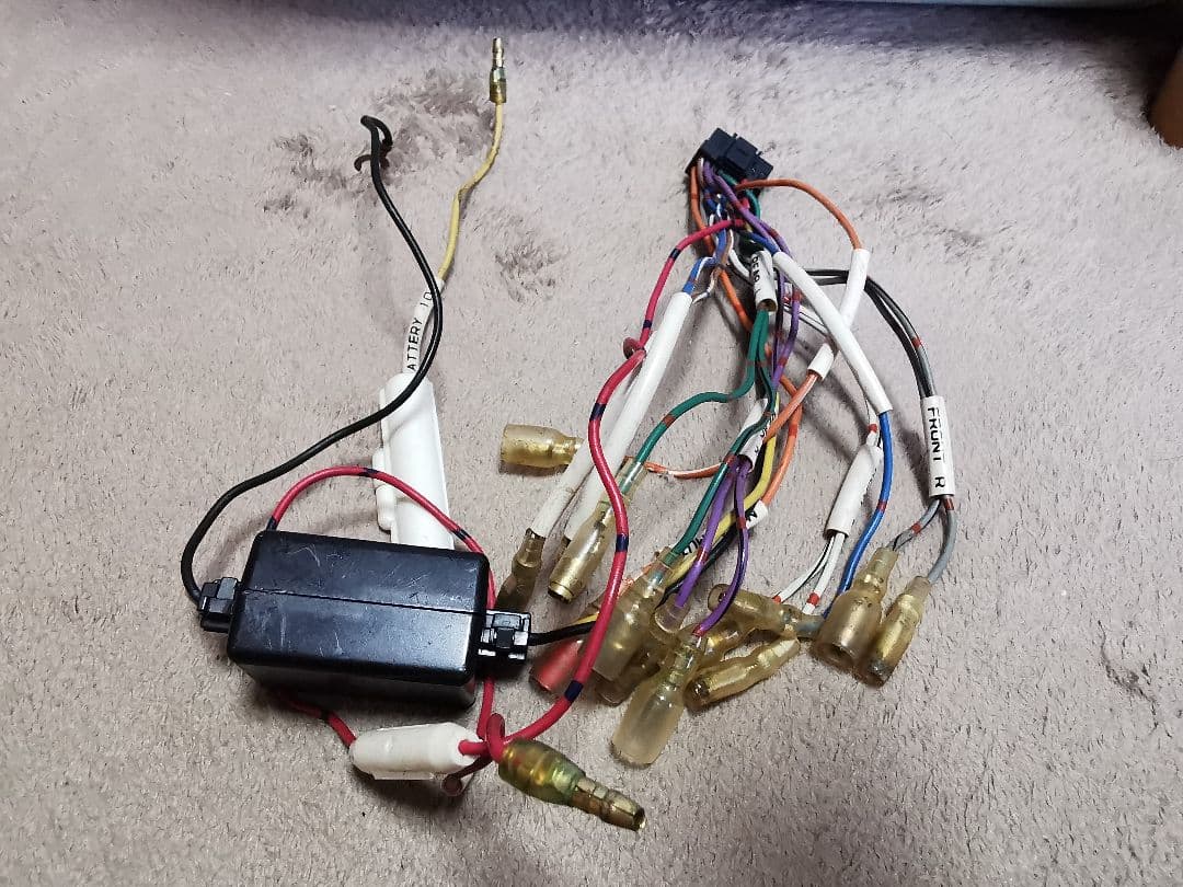 Panasonic CQ-TX5500D W. Electric 396A 付き