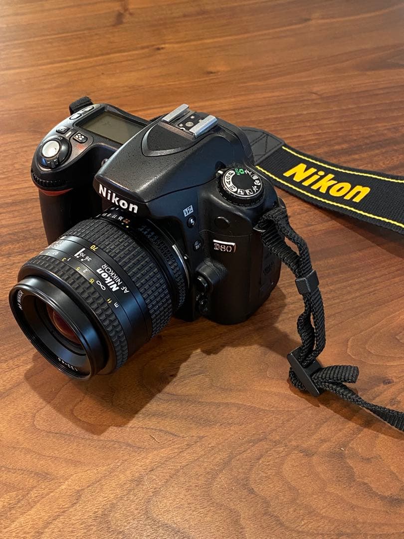 Nikon D80 デジタル一眼 AF Nikkor35-70レンズ付 動作品