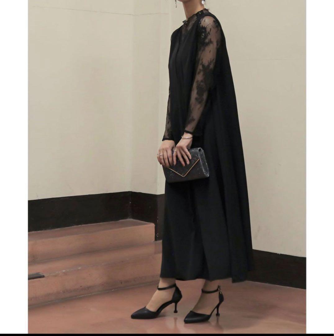 エピック デイEPIC DAY 【美品】レースAラインロングドレス LL