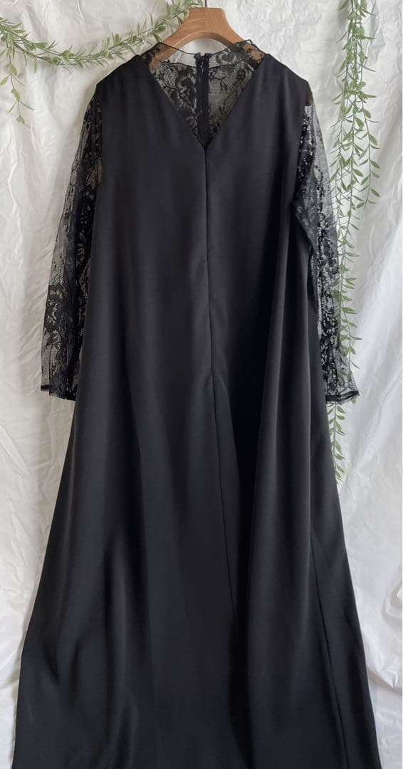 エピック デイEPIC DAY 【美品】レースAラインロングドレス LL