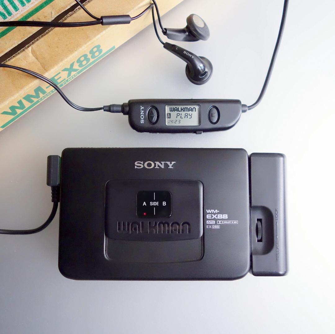 【動作超美品】WM-EX88 ソニー ウォークマン カセットテープ プレーヤー