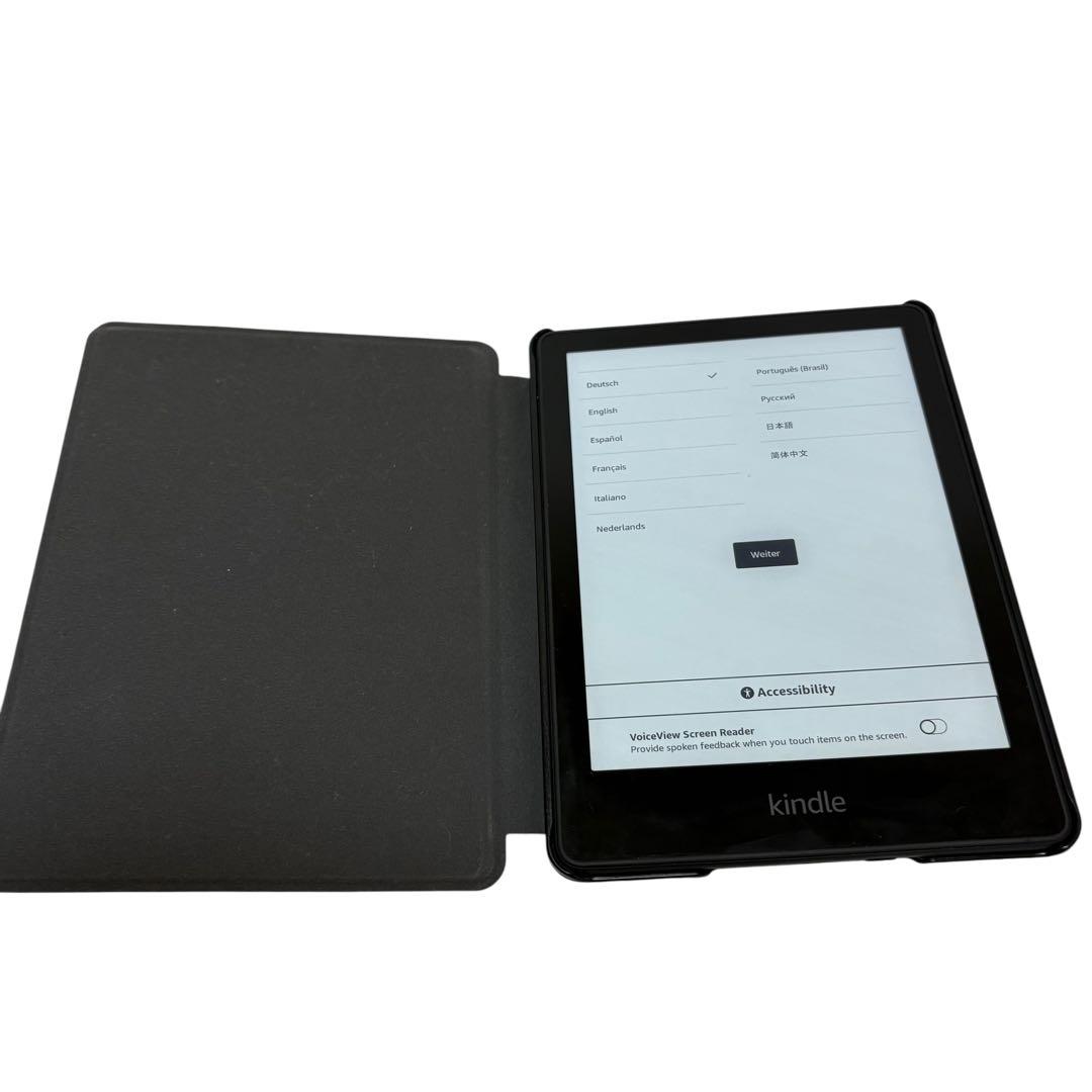 Kindle PaperWhite 第11世代 8GB なし カバー付き