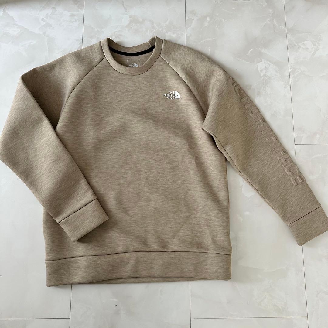 美品　THE NORTH FACE ベージュ トレーナー　M