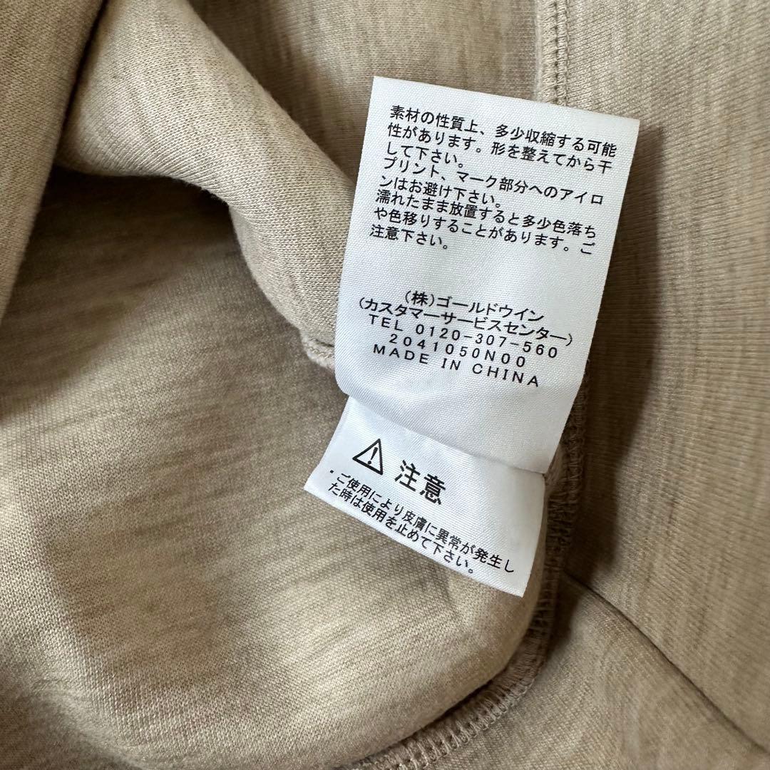 美品　THE NORTH FACE ベージュ トレーナー　M