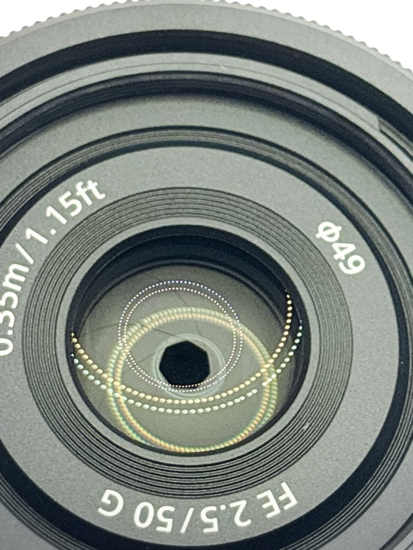 SONY レンズ FE 50mm F2.5 G