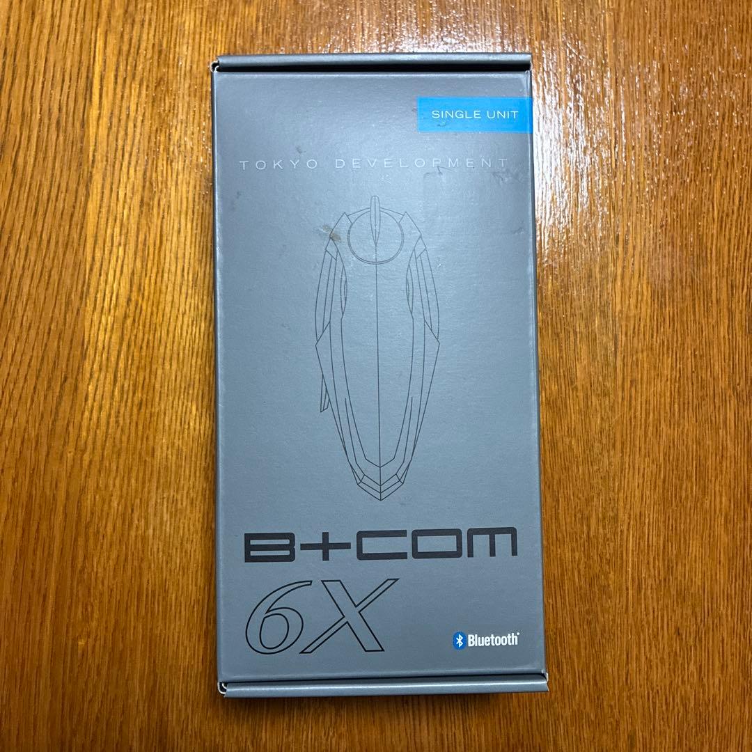 【美品】B+COM SB6X インカム シングルユニット（ケース付）