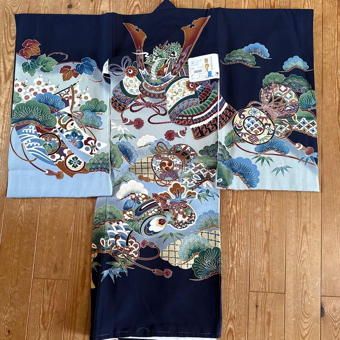 【新品】お宮参り着物　男の子　呉服店　家紋なし