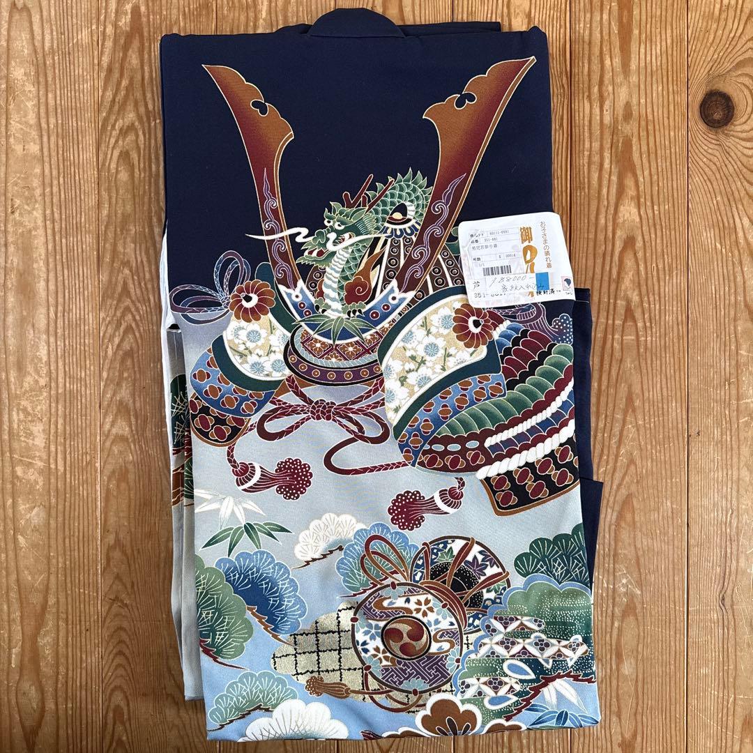 【新品】お宮参り着物　男の子　呉服店　家紋なし