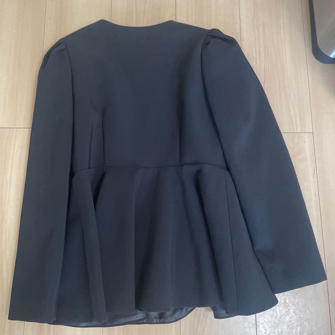BLUELEA ペプラムジャケット