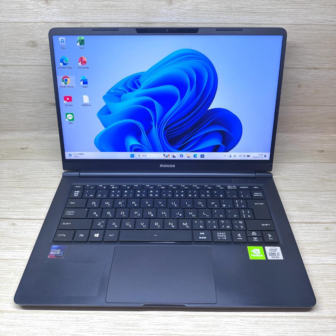 ★ゲーミングPC★ 第10世代Corei7 SSD512GB Mouse H27