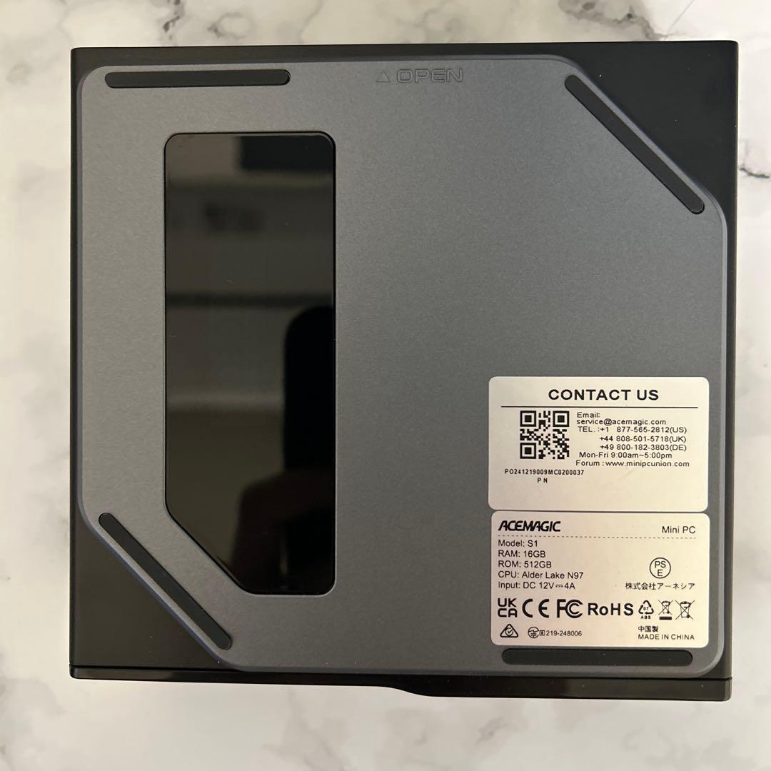 ミニPC ACEMAGIC MINI PC N97