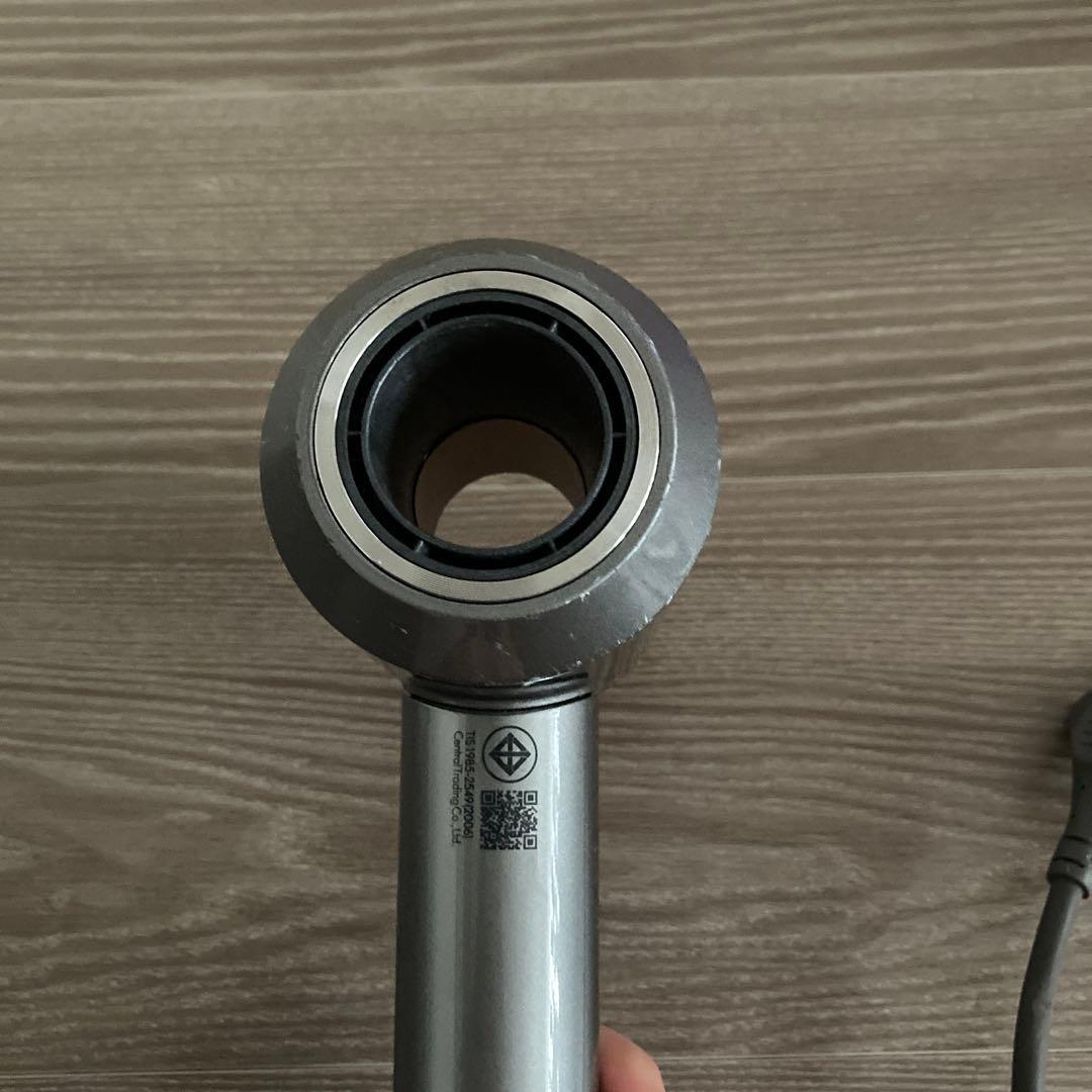 Dyson グレー ヘアドライヤー 2ピンプラグ　海外仕様