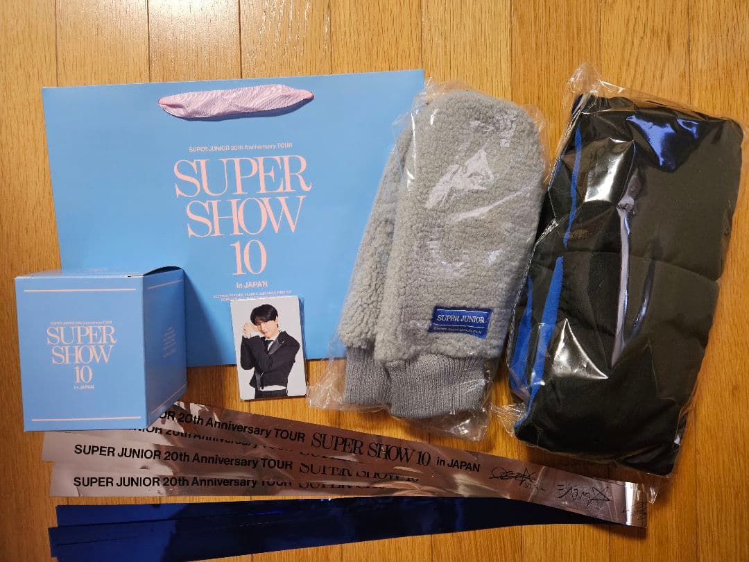 SUPER JUNIOR SS10 プレミアムシート 14日トレカ 銀テ5本付