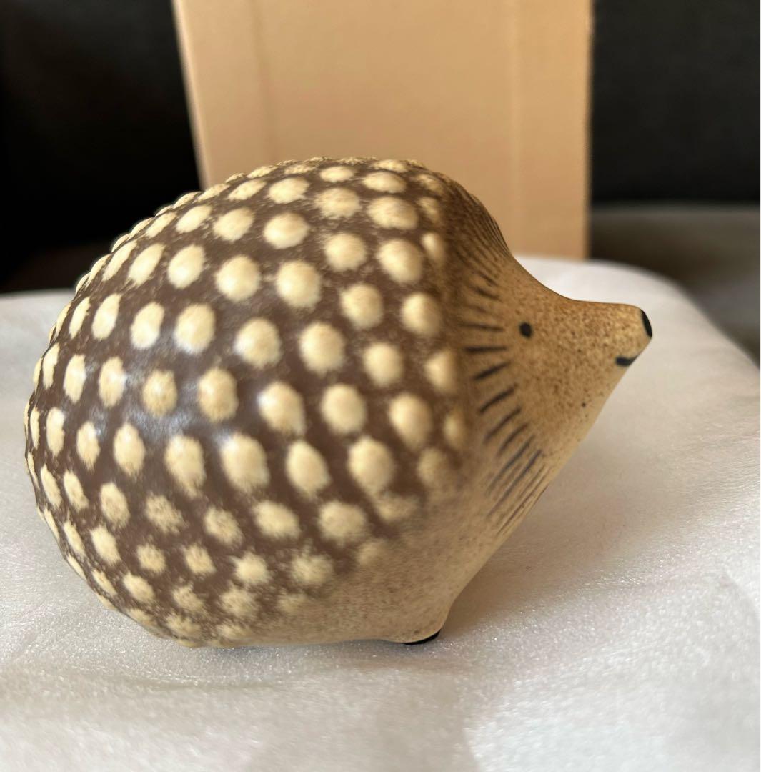 リサ・ラーソン ハリネズミ置物 流れ星のハリー 「ヘイヘイ」