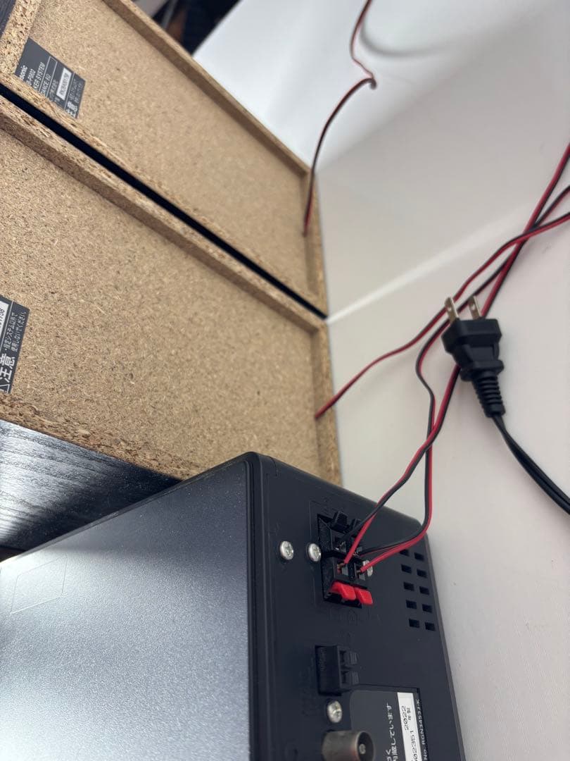 【美品】Panasonic SA-PM250ミニコンポ2022年製 リモコン付き