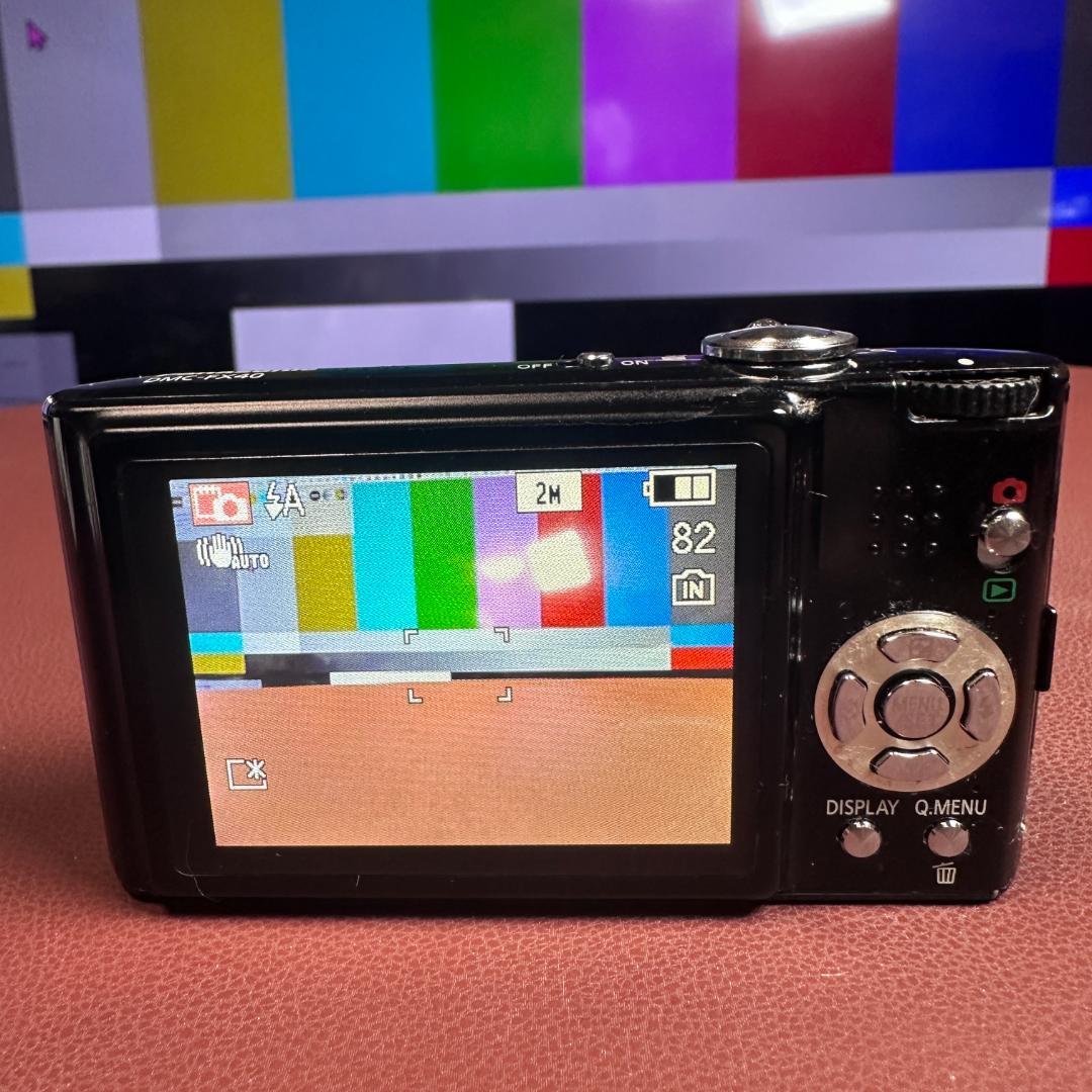 Panasonic LUMIX DMC-FX40 ブラック SD16GBカード付