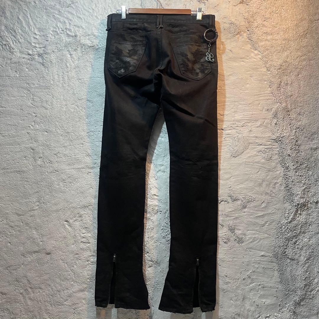 パンツ buffalo bobs coating flare denim y2k