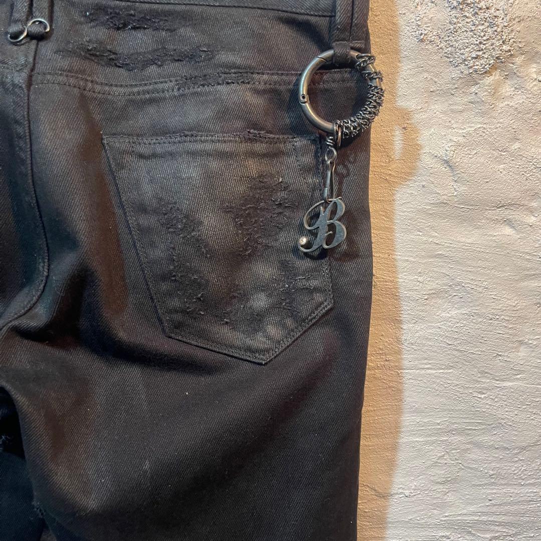 パンツ buffalo bobs coating flare denim y2k