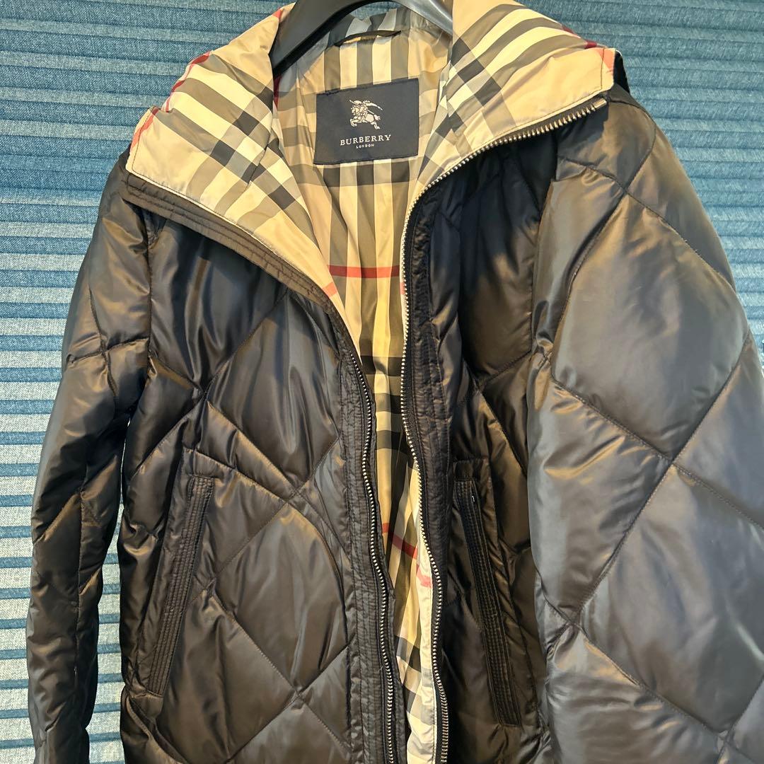 バーバリーロンドン　ダッフルコート　ダウンフーディライナー付き