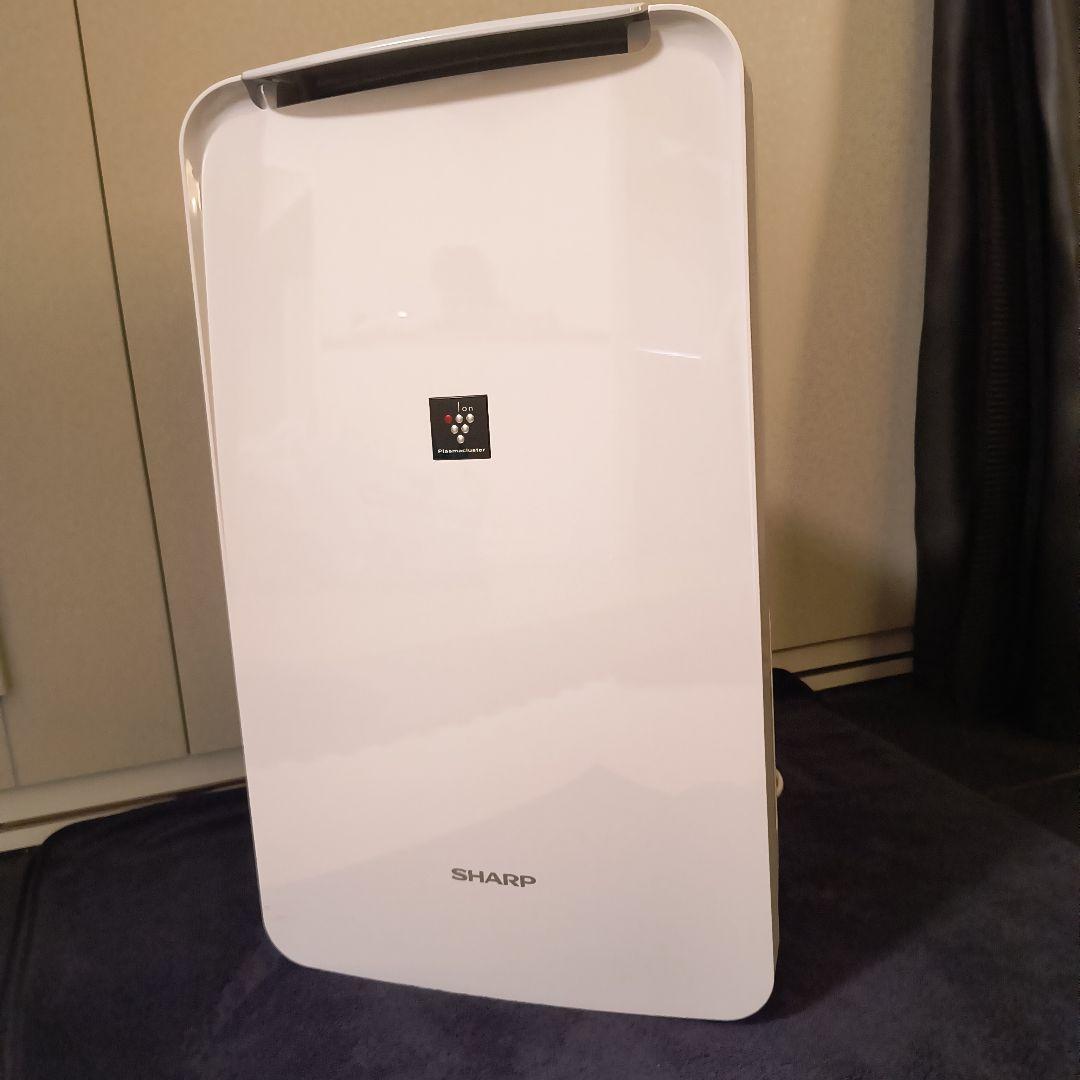 【美品】SHARP 衣類乾燥 除湿機 CV-S71-W 省エネ 部屋干し 消臭